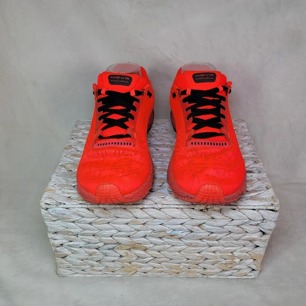 Under Armour Hovr Machina Running Shoes Men 7 Women 8.5 Orange Gym Training